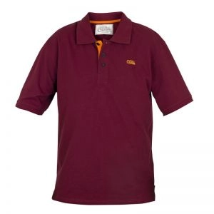 Tričko CHUNK™ Polo Shirt Burgundy/Orange veľ.XXL