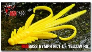 Nymfa RedBass Nr. 1 XL - 130mm - Yellow