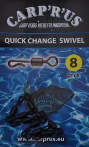 Obratlík Quick Change Swivel veľ.8