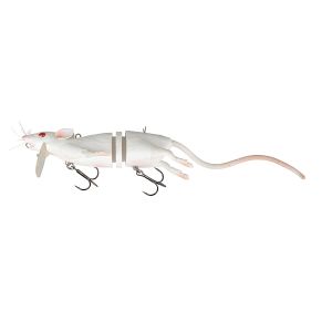 Wobler 3D Rat Potkan 20cm 32g biela