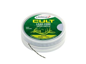 Climax Šnúra s Oloveným Jadrom Cult Leadcore Weed 10m 25lb