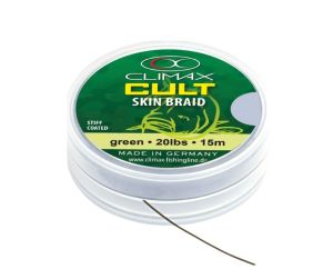 Climax Nadväzcová Šnúra Cult Skin Braid Camou Green 15m