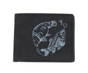 Giants fishing Peňaženka Black Wallet Two Carps