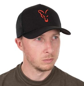 Fox Šiltovka Collection Trucker Cap Black Orange