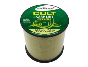 Climax Vlasec Cult Carp Line Extreme Mattolive