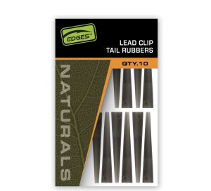 Fox Prevleky Edges Naturals Lead Clips Tail Rubbers