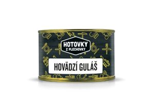 Hotovky z plechovky Jedlo Hotové Hovädzí guláš 400g