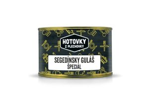 Hotovky z plechovky Jedlo Hotové Segedínsky guláš špeciál 400g