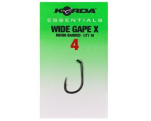 Korda Háčiky Essentials Wide Gape X 10ks