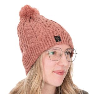 Fox Čiapka Ladies Knitted Bobble