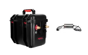 Rhino Akumulátor Lithium Outdoor Box 12V 100Ah + Nabíjačka 12V 15Ah