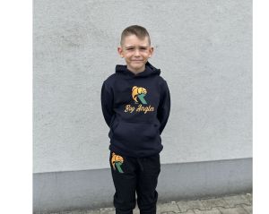 RYBA Mikina Detská Boy Angler Navy