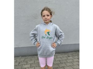 RYBA Mikina Detská Girl Angler Grey