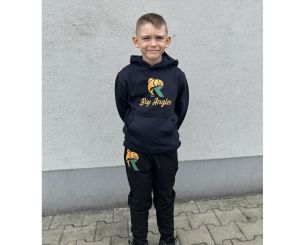 RYBA Tepláky Detské Angler Black