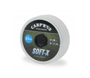 Carp ´R´ Us Nadväzcová šnúra Soft-X Olive Green 20m
