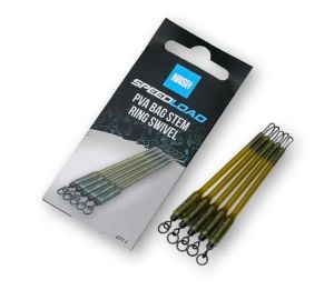NASH Montáž Na Inline Olovo Speedload PVA Bag Stem Ring Swivel