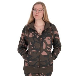 Fox Mikina Womens Zipped Camo Hoodie