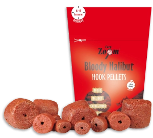 Bloody Halibut Hook Pellets 12mm 150g Krvavý halibut