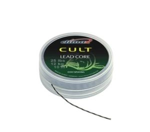 Šnúra s Oloveným Jadrom Cult Leadcore Weed 10m 25lb