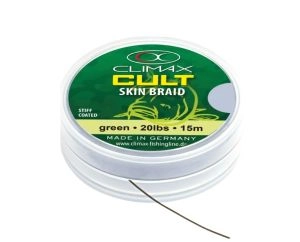 Climax Nadväzcová Šnúra Cult Skin Braid Camou Green 15m