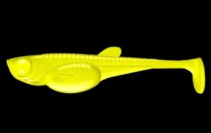 Nástraha Embrion Shad 75mm 8ks Hot Yellow 006