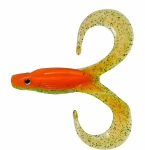 Gumená nástraha Grubby Frog SL Orange Chart Belly 7cm