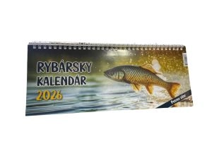 Rybársky stolový kalendár 2025