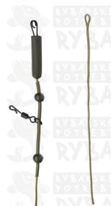 Montáž Lead core chod rig system  (with anti-tangle)