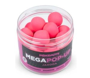 Fluo Pop Up Mega 300ml 25mm Jahoda