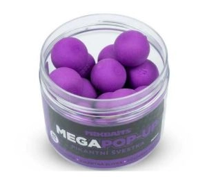 Fluo Pop Up Mega 300ml 25mm Pikantní Švestka