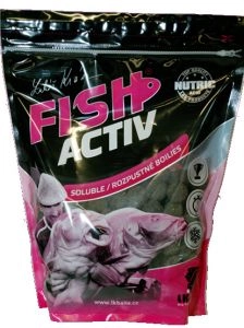 Boilies Rozpustné Fish Active Record Corn 20mm 250g