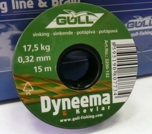 Nadväzcová šnúrka Dyneema 0,14mm 15m