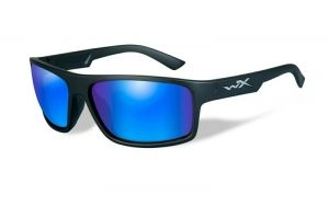 Okuliare PEAK Blue Mirror Matte Black Frame