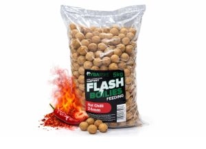 Boilies Flash Feed 5kg Hot Chilli 24mm