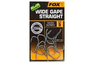 Háčiky Edges Wide Gape Straight veľ. 8B Bez protihrotu