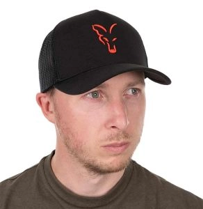 Fox Šiltovka Collection Trucker Cap Black Orange