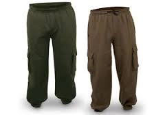 Tepláky Fox Superweight Fishing Joggers - Hnedé XL