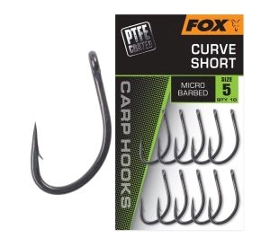Háčiky Curve Short 10ks veľ.6