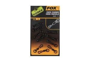 Fox Obratlík Kwik Change Hook Swivels veľ.11