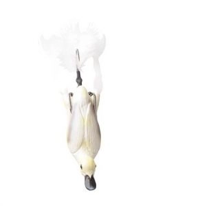 Wobler 3D Hollow Body Duckling A.K.A THE FRUCK L 10cm 40g Biela