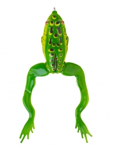 Gumená nástraha 3D Frog - 11cm 12g Green Jumping Frog