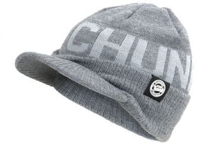  Čiapka CHUNK PEAKED BEANIE GREY