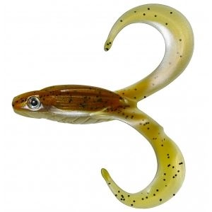 Gumená nástraha Grubby Frog SL Brown Sugar 12cm