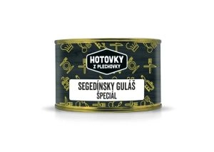 Hotovky z plechovky Jedlo Hotové Segedínsky guláš špeciál 400g