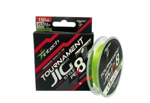 Intech Šnúra Tournament Jig Style PE X8 Lime Green 150m