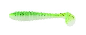 Gumená nástraha Swing Impact FAT 3,8inch 9,6cm 6ks Chartreuse Pepper Shad