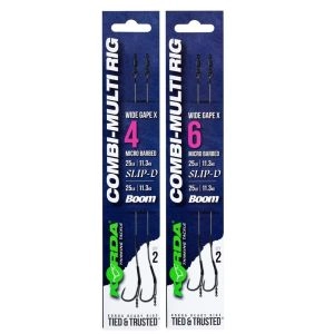 Nadväzec Combi Multi Rig Wide Gape X 25lb 2ks veľ.6