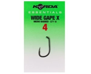 Háčiky Essentials Wide Gape X 10ks veľ.8