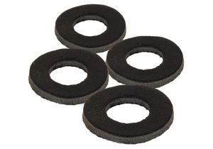 Podložky Black Label Leather Washers