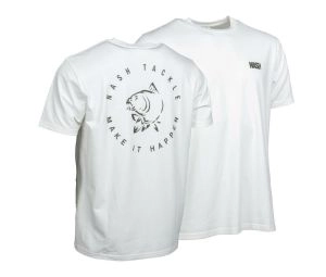 Tričko Make It Happen T-Shirt Carp Logo Ecru veľ.XXL